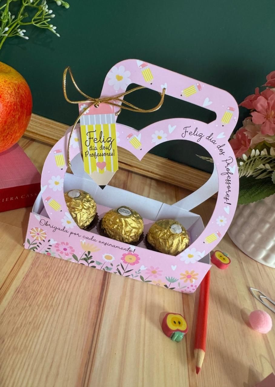 Caixa com Ferrero 