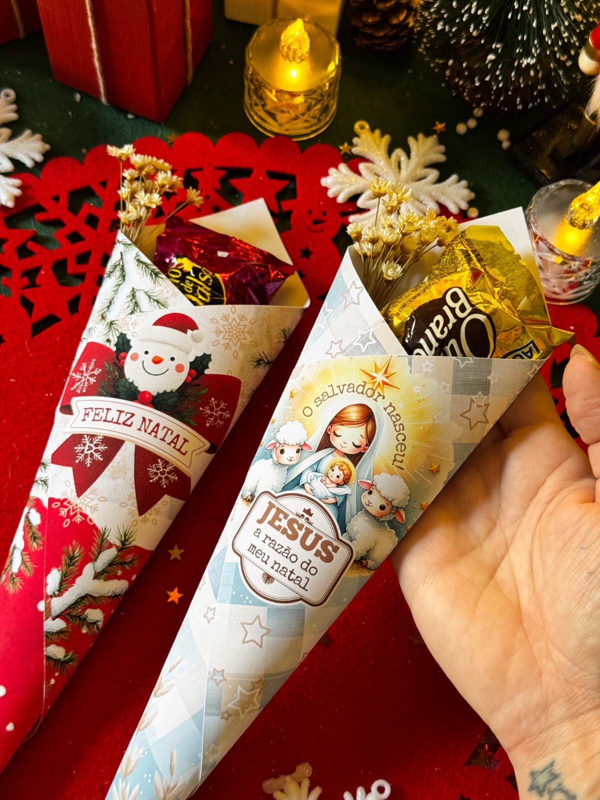 Mini boque de bombom